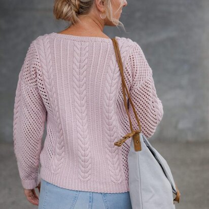 Cable Mesh Sweater