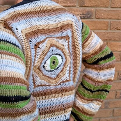 Whimsical Eye Jumper