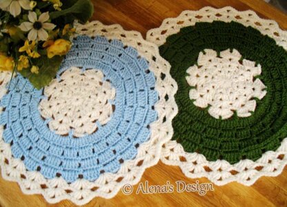 Blue Winter Placemat