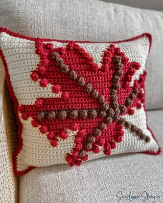 Maple Leaf Cushion Cover