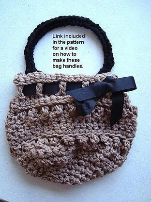 537 Bobble Stitch Purse or Bag