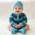 Baby Sweater, Hat and Booties