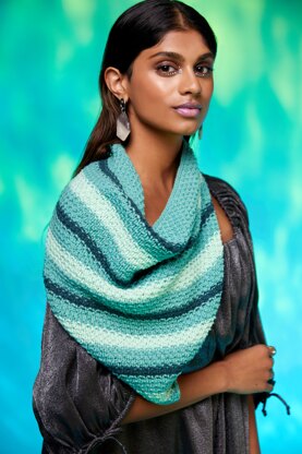 Float Cowl in Universal Yarn Cotton Supreme - Downloadable PDF