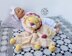 Lion Toy Baby Lace Blanket