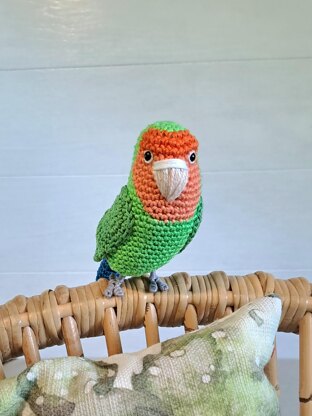 Peach-faced Lovebird Plush