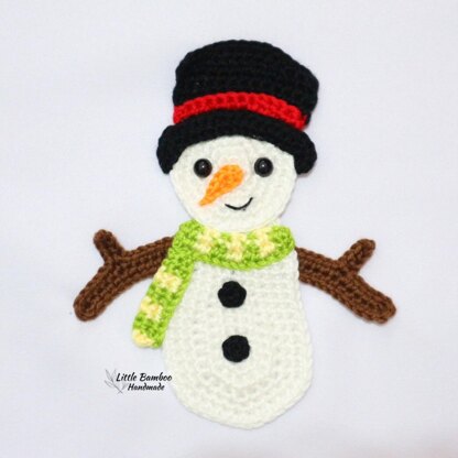 Generic Christmas Crochet Kits Decorative Handmade Snowman