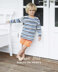 "Cable Detail Jumper" - Jumper Knitting Pattern For Boys in Debbie Bliss Rialto DK Prints