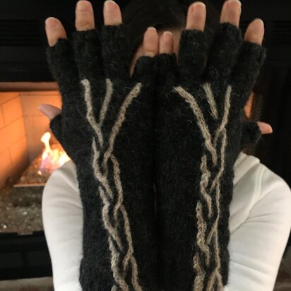 Roads - knitting pattern