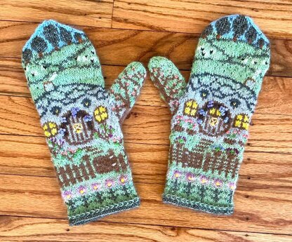 Spring in the Valley Mittens and Mitts