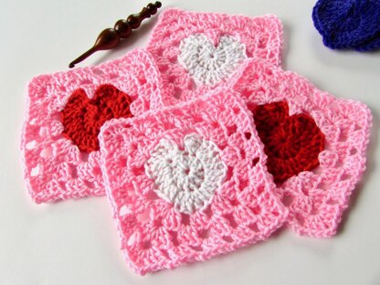 Granny Square Heart