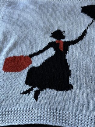 Mary Poppins baby blanket