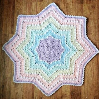 Bobble Star Blanket