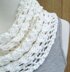 Spring Lace Infinity Scarf