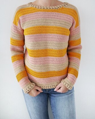 Sunset Stripes Sweater