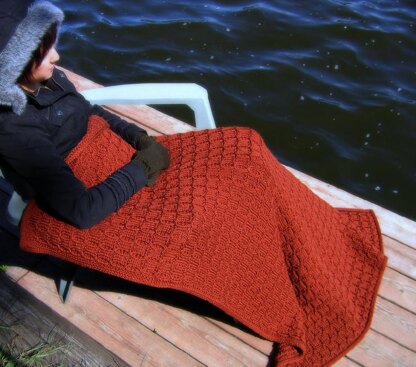 Surrounded Afghan and Lap Robe