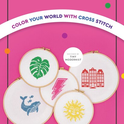 Paintbox Crafts Color Your World With Cross Stitch Patterns