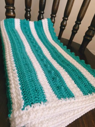 The Double Trouble Bobble Baby Blanket