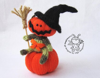 Keychain Pumpkin with pumpkin