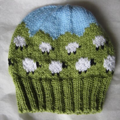 Hilly Sheep Baby Hat