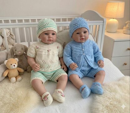 "Mayflower" Cardigan set