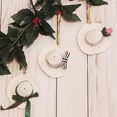 Suffragette Hat Ornaments