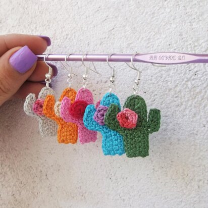 Cactus earrings