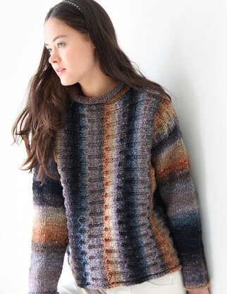 Correa Sweater in Noro Silk Garden - 24 - Downloadable PDF