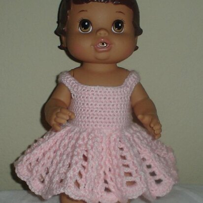 Baby Alive Pink Dress