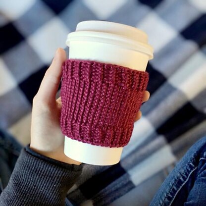 Easy Coffee Cup Cozy for Beginners