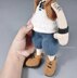 Doll Knitting Pattern - Pirate Doll - Jackie