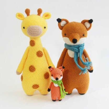 Mini Fox Crochet Amigurumi Pattern