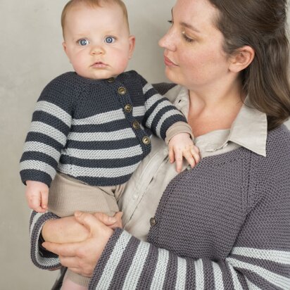 Chime Baby Cardigan in Rowan Baby Cashsoft Merino - RB004-00002-ENP - PDF