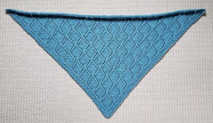 The Sapphire Shawl