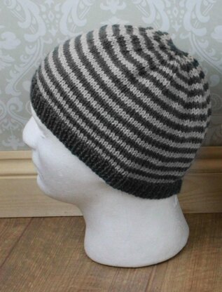 Knitting Pattern mens hats beanies  #310