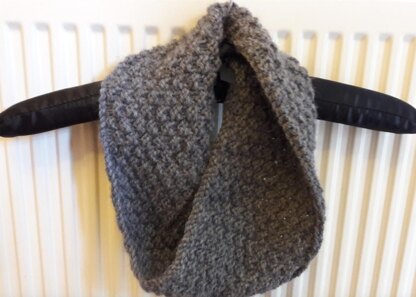 Cosy Double Moss Cowl - With Mobius Style Option