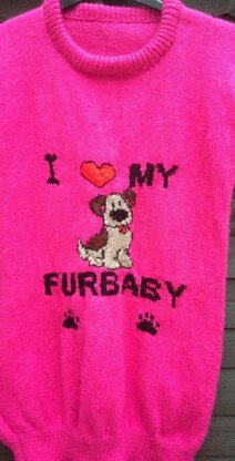 Childrens & Adults Furbaby Dog Jumper