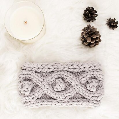 Headband : Enamorous - knitting pattern
