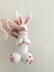 Cute Easter Bunny Penis funny crochet toy