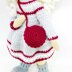 Doll with clothes, crochet doll, amigurumi doll pattern, doll clothes, doll bag, doll dress, Gerda Doll