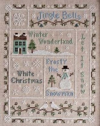 Country Cottage Snowflake Serenade - CCN43 -  Leaflet