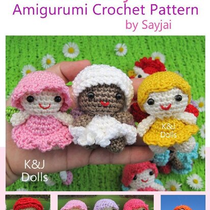 Sweet Fairy Dolls Amigurumi Crochet Pattern