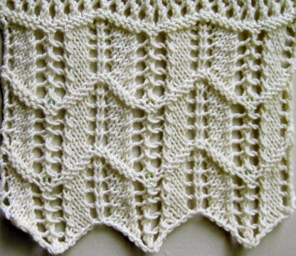 Lace Sampler Scarf/2