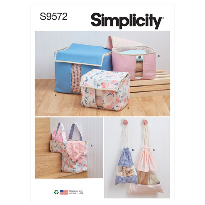 Simplicity Organizers S9572 - Paper Pattern, Size OS (One Size Only)
