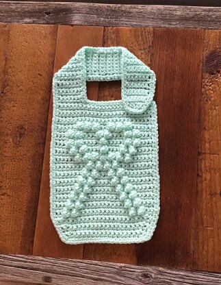 Baby Bib with Bobble Bow