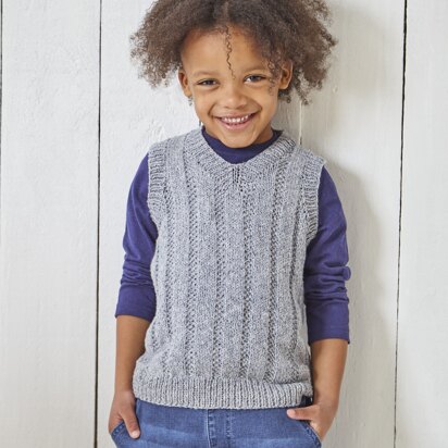 King Cole Pattern in Simply Denim DK - Children P6155 - Leaflet