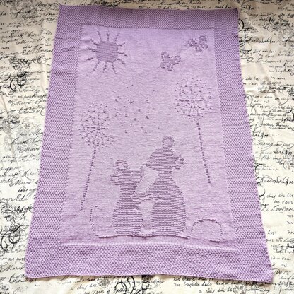 Baby blanket "Happiness II"
