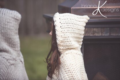 Nordic Winter Crochet Cape