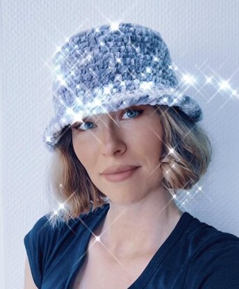 Velvet Bucket Hat Crochet pattern by Roxy s Crochet LoveCrafts