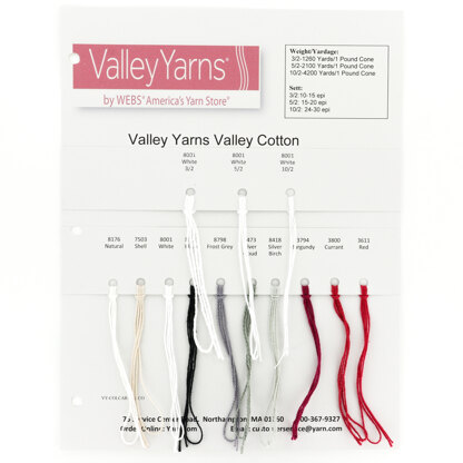 Valley Yarns Cotton 5/2 Alabaster