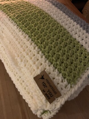 Crochet Blanket stripes